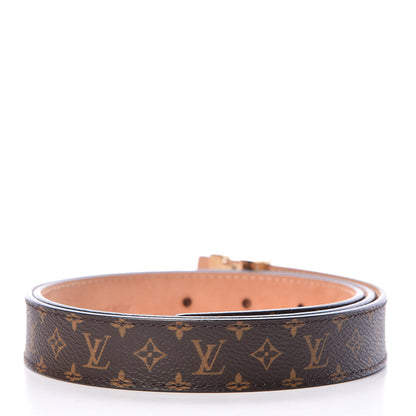 Louis Vuitton Monogram 25mm LV Initiales Belt 85 34 3 of 11
