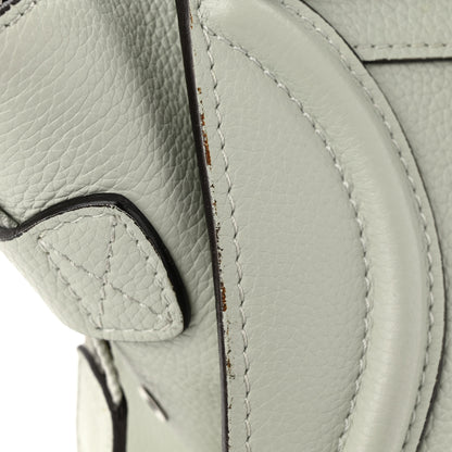 Celine Drummed Calfskin Micro Luggage Lune 12 of 13