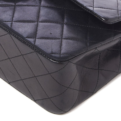 Chanel Lambskin Quilted Medium Double Flap Black 4 of 9