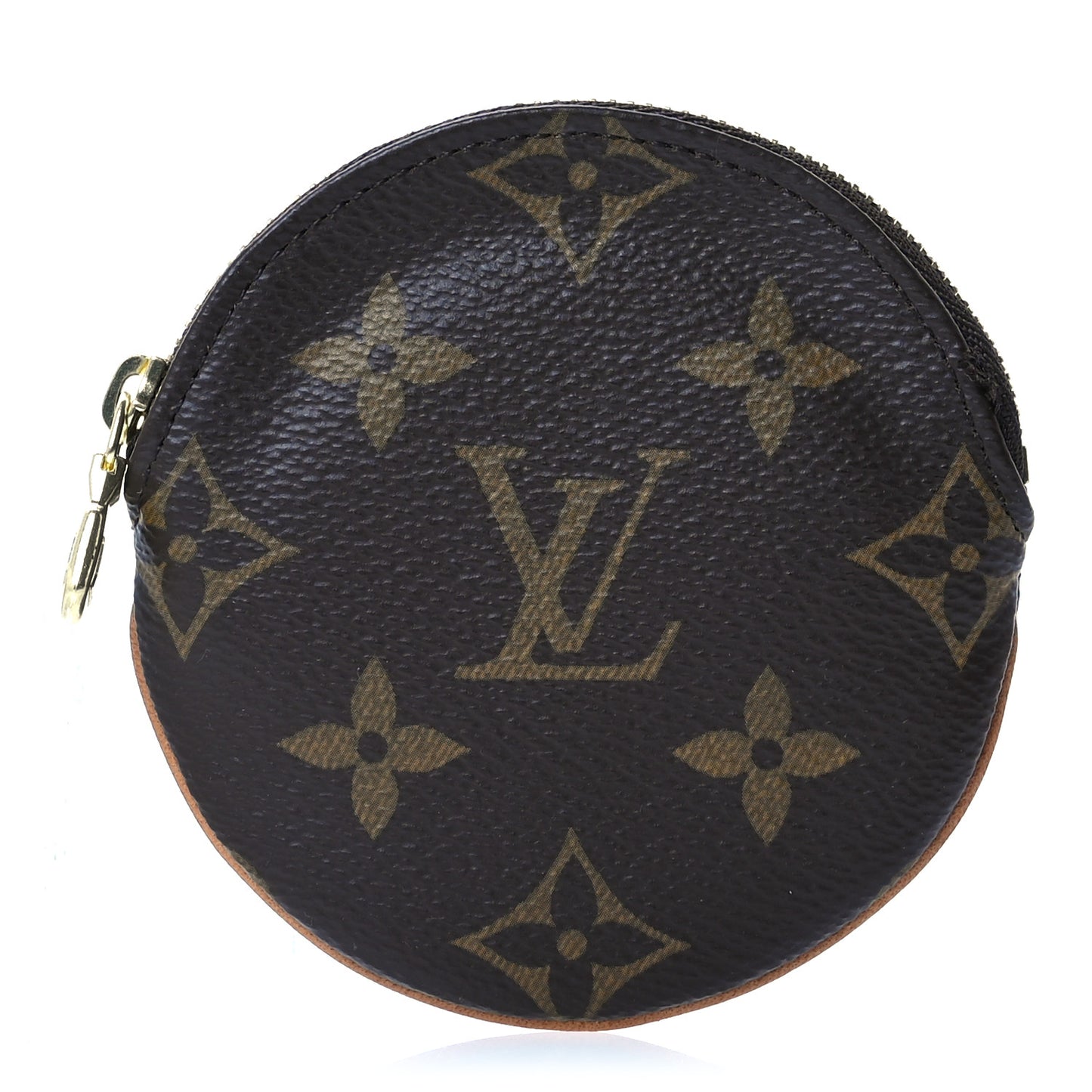 Monogram Round Coin Purse