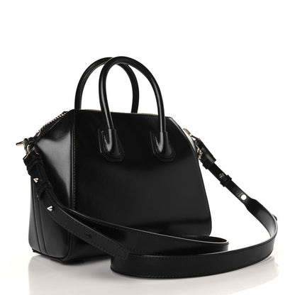 Givenchy Shiny Lord Calfskin Mini Antigona Black 3 of 9
