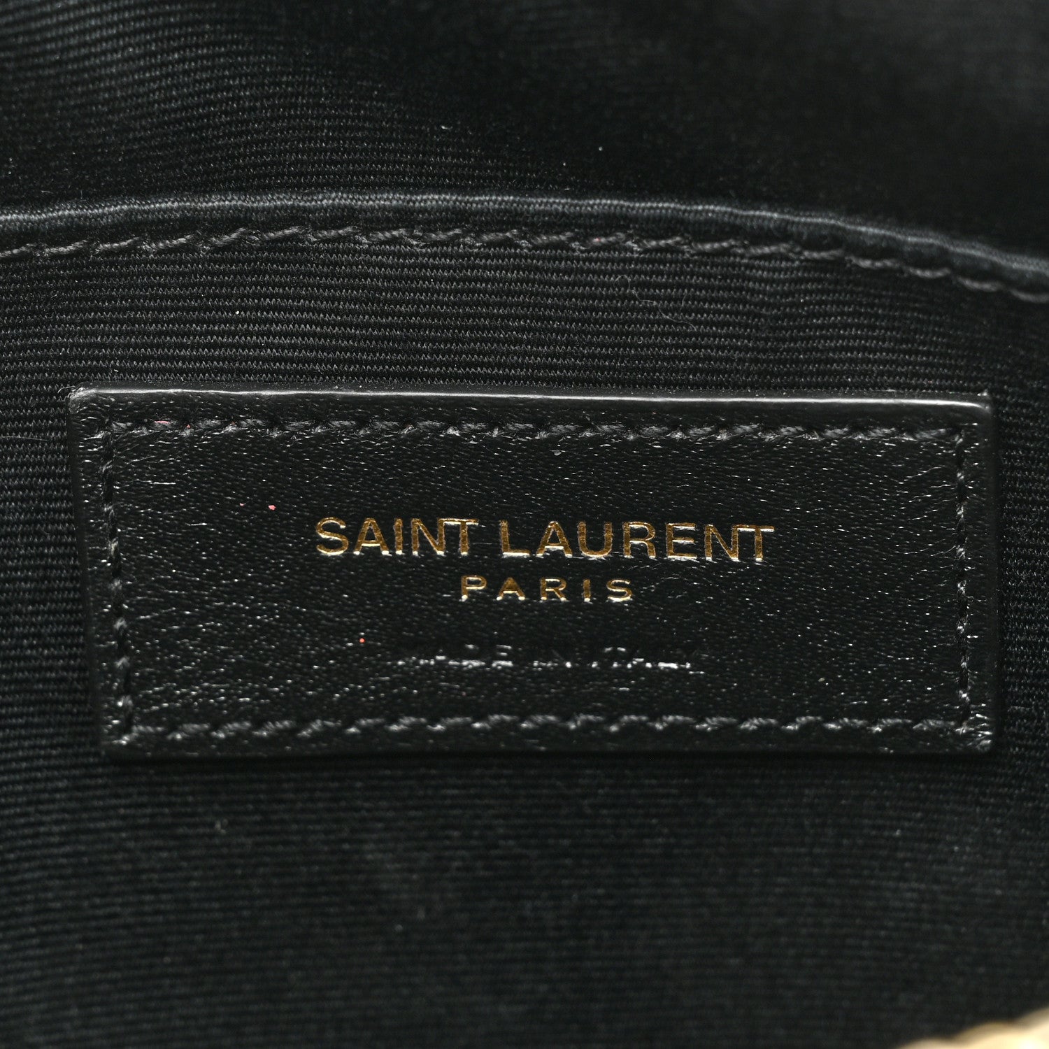 Saint Laurent Calfskin Matelasse Monogram Lou Camera Bag Deep Marine 6 of 14