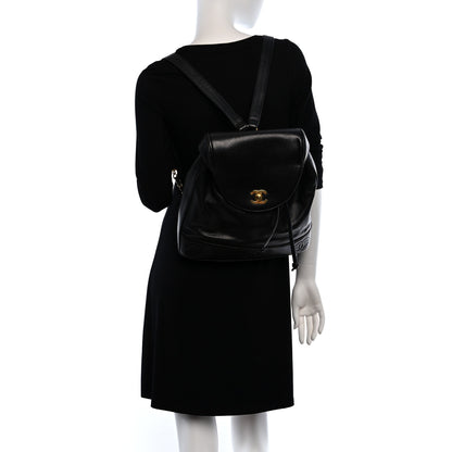 Chanel Caviar CC Backpack Black 2 of 12