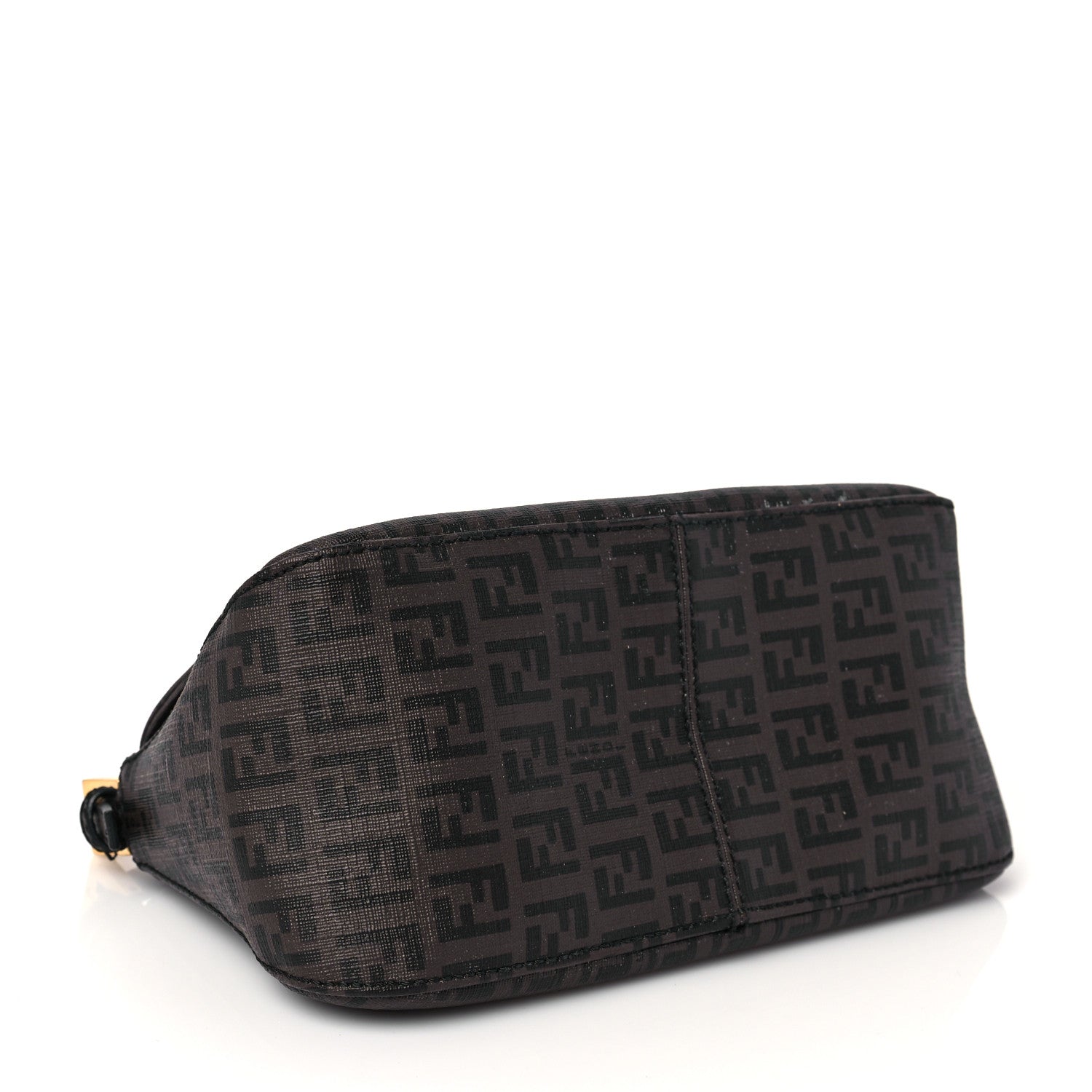 Fendi Zucchino Spalmati Forever Mini Mama Baguette Moro Black 3 of 8
