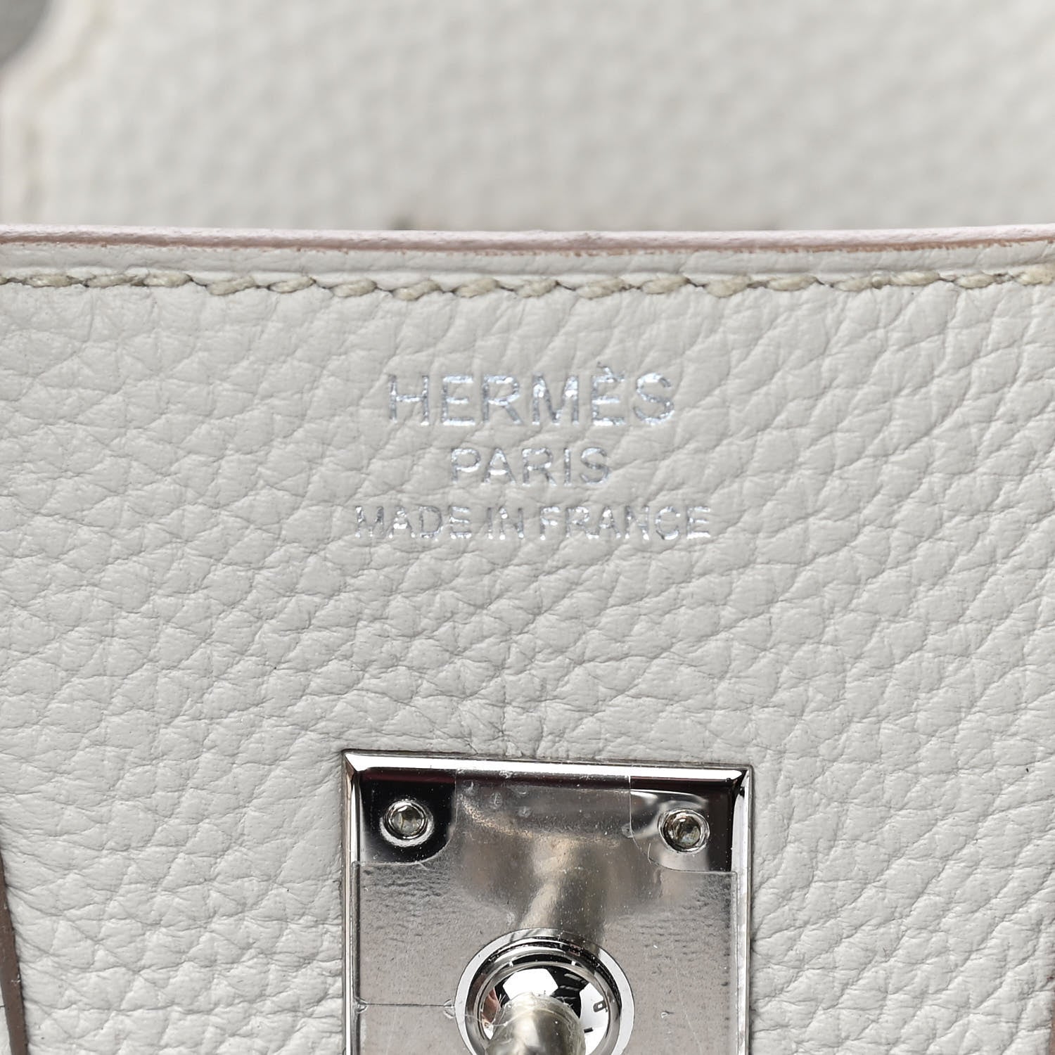 Hermes Togo Birkin 25 Beton 7 of 10