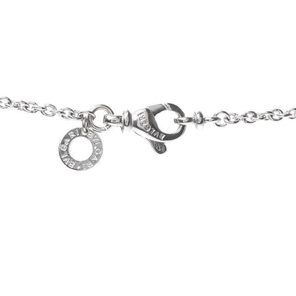 Bulgari 18K White Gold Black Enamel B.Zero1 Pendant Necklace 5 of 5