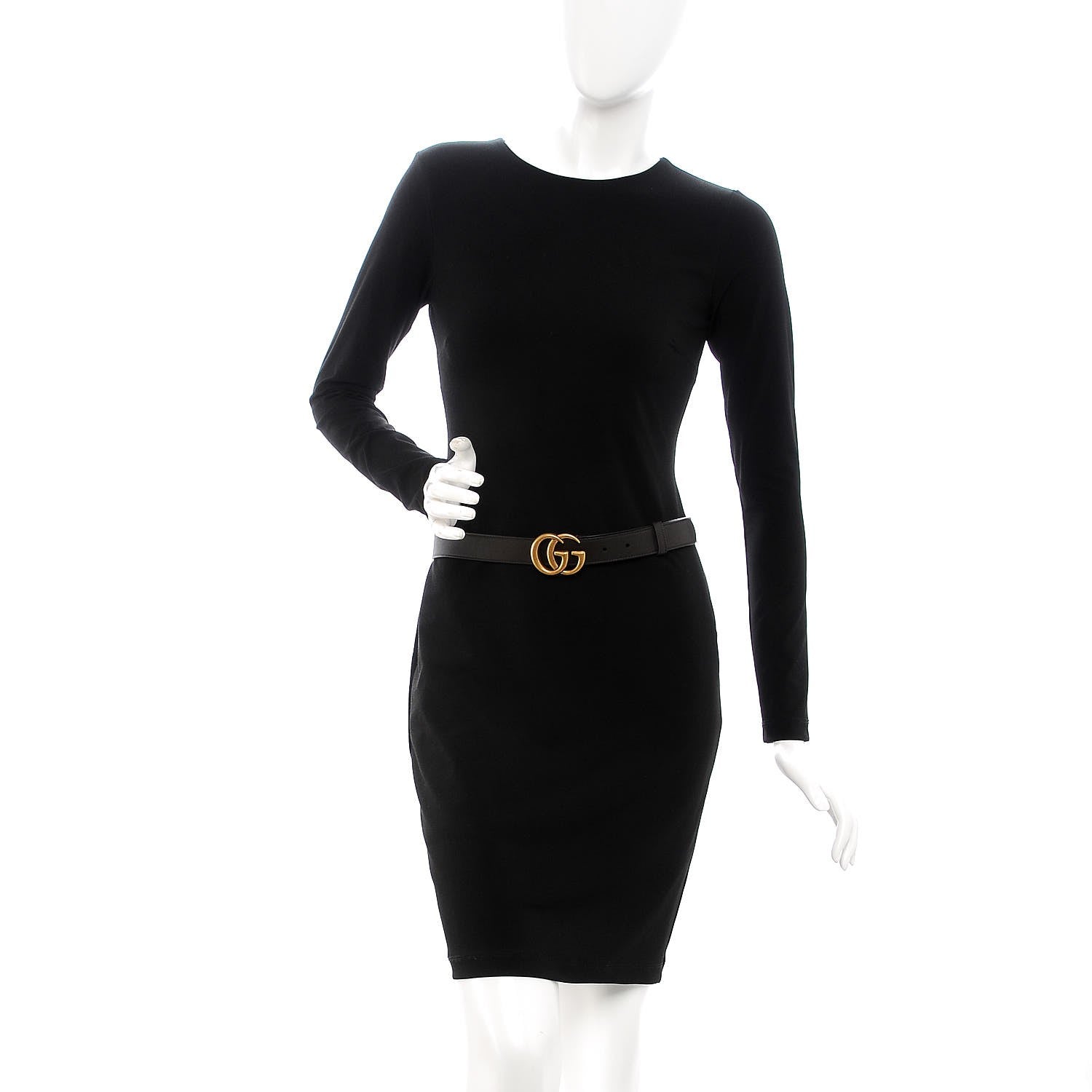 Gucci Calfskin Double G 30mm Belt 80 32 Dark Cocoa 2 of 7