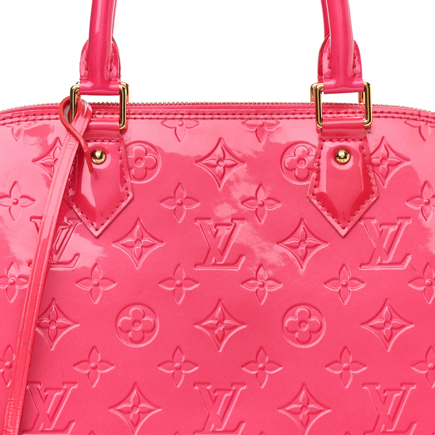 Louis Vuitton Vernis Alma GM Rose Pop 8 of 19