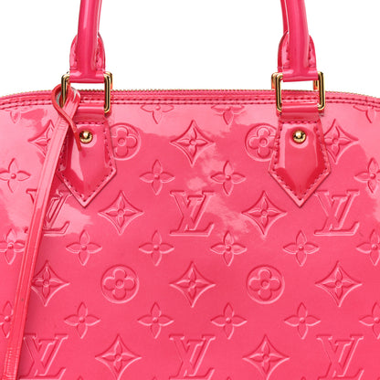 Louis Vuitton Vernis Alma GM Rose Pop 8 of 19