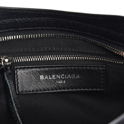 Balenciaga Chevre Silver Metallic Edge Hardware S City Black 7 of 8