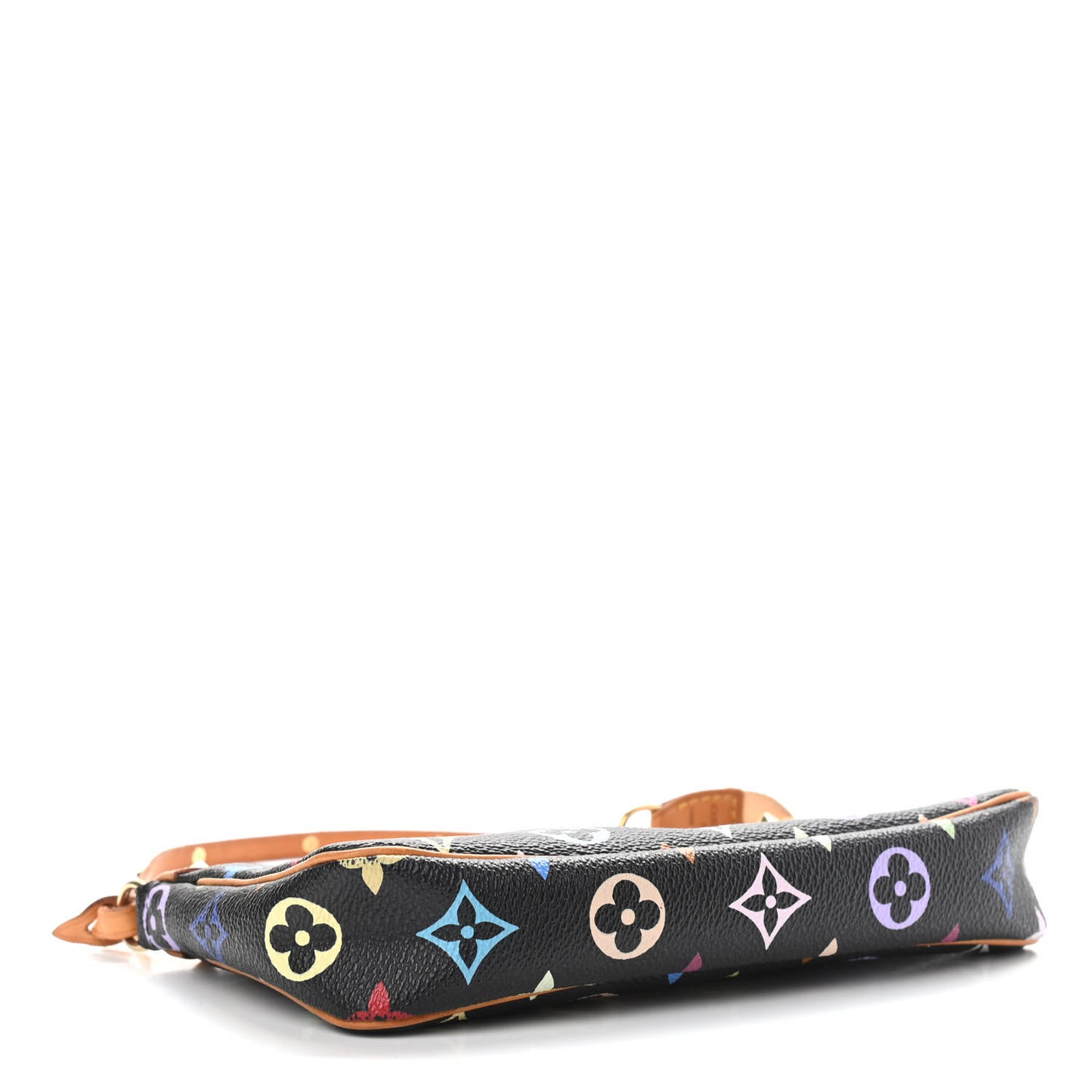 Monogram Multicolor Pochette Accessories Black