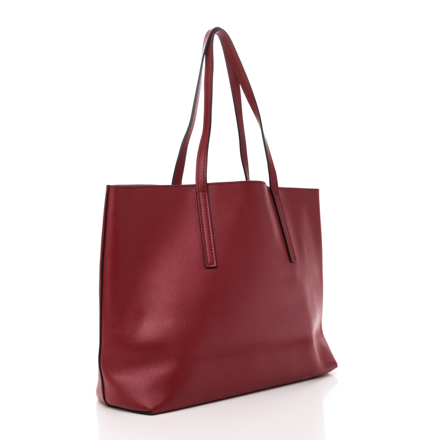 Fendi Vitello Vienna Enamel F is Fendi Shopping Tote Fiamma Taupe 4 of 11