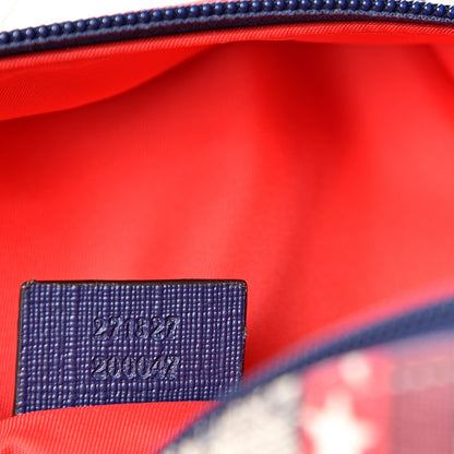 Gucci GG Supreme Monogram Children's Backpack Red White Blue 6 of 9