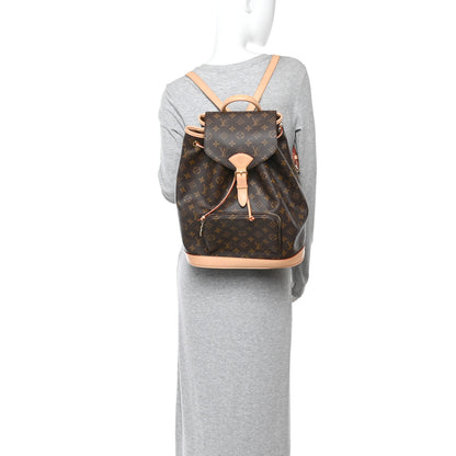 Louis Vuitton Monogram Montsouris GM Backpack 2 of 14