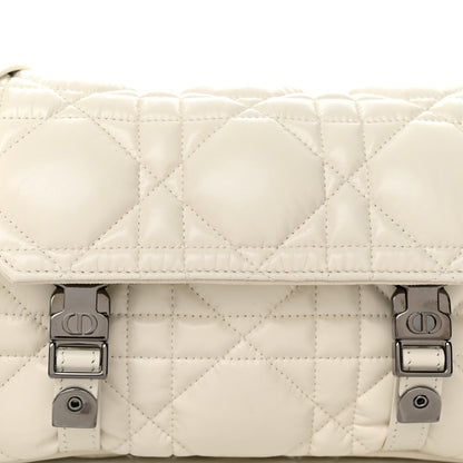 Christian Dior Calfskin Macrocannage Small Diorcamp Messenger Latte 7 of 9