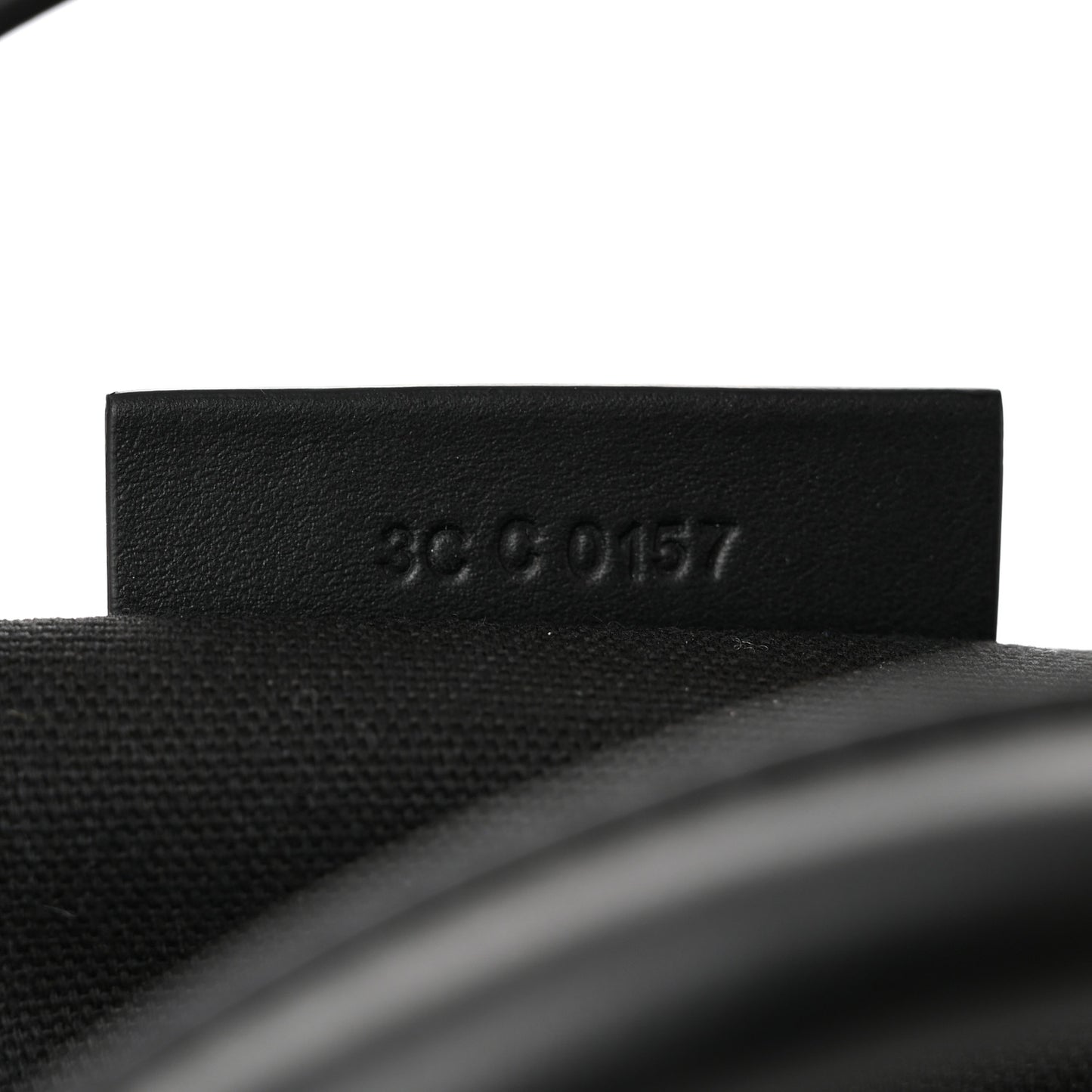 Calfskin Triangle Studded Small Antigona Black