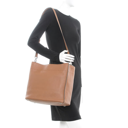 Fendi Cuoio Romano Selleria Large Anna Bucket Bag Mou 3 of 18