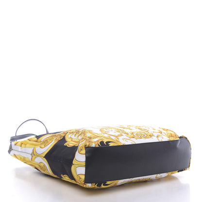 Versace Nylon Baroque Print Tote Black 4 of 9