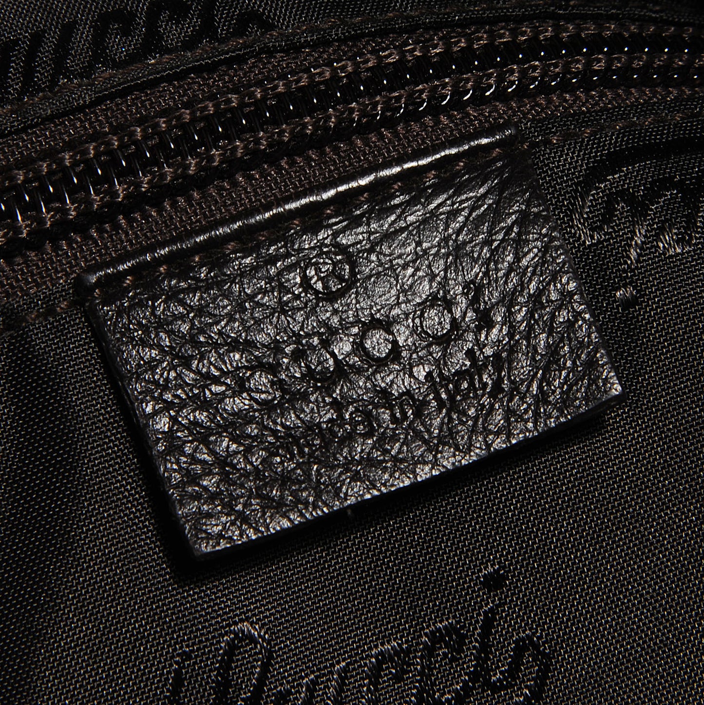 Guccissima Medium Joy Tote Bag Dark Brown