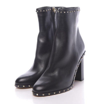 Valentino Garavani Nappa Soul Rockstud 90mm Ankle Boots 36.5 Black 3 of 9