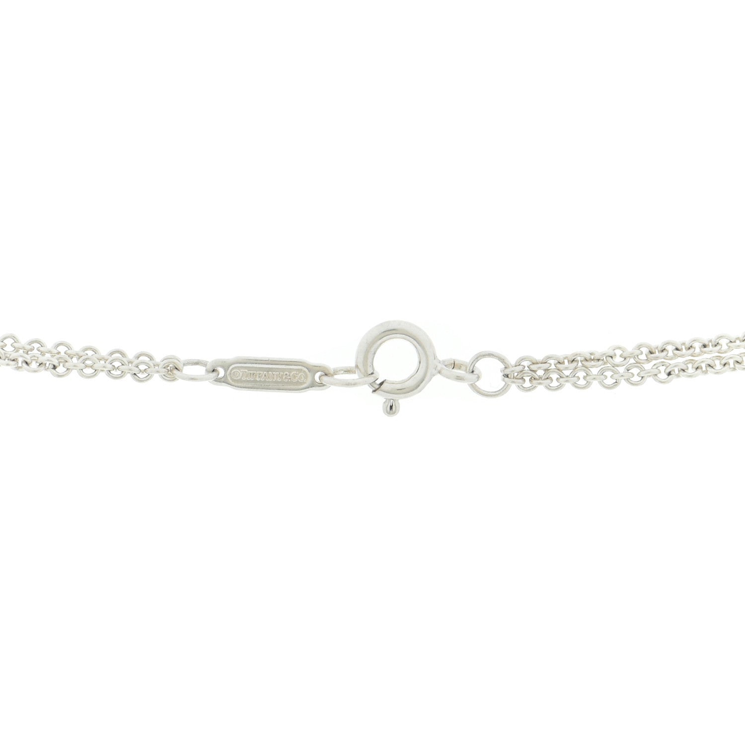 Tiffany Sterling Silver Infinity Pendant Necklace 5 of 6