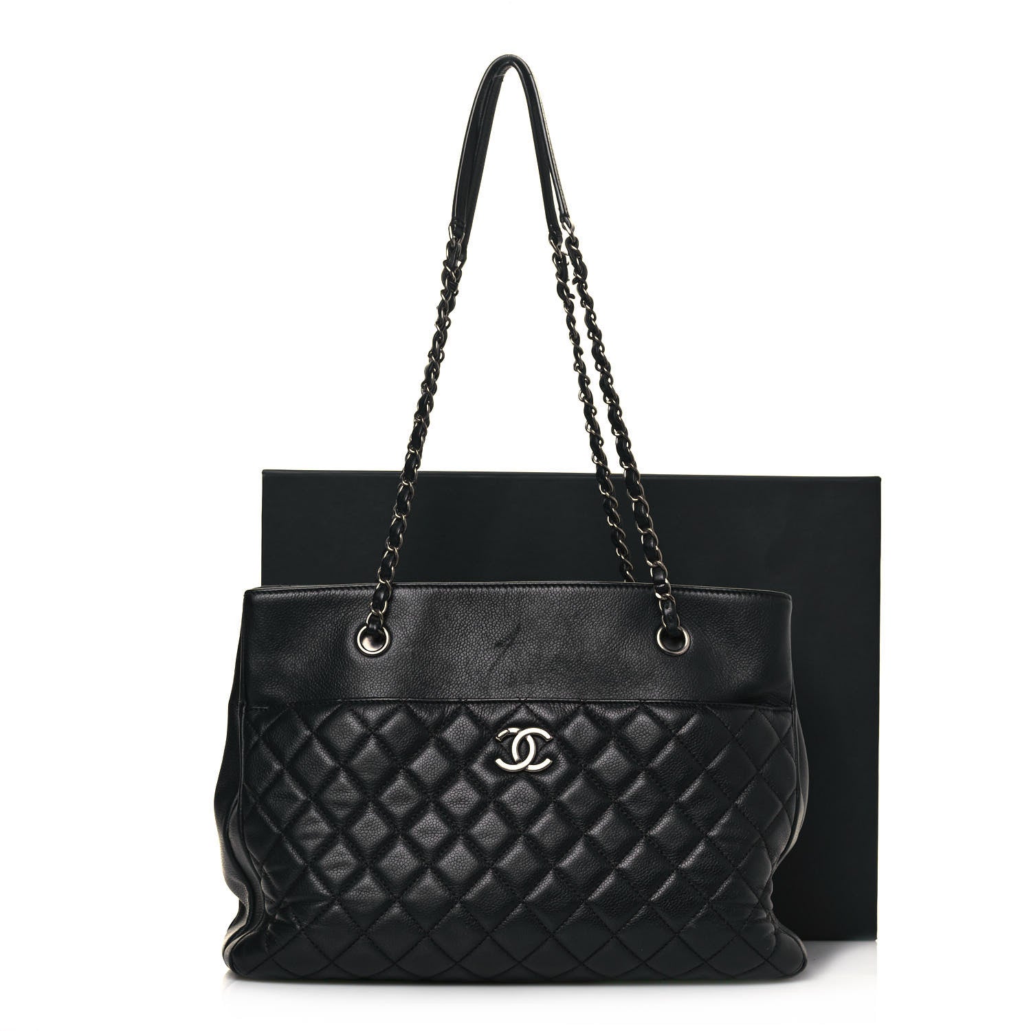 Chanel Caviar Quilted Urban Companion Shopping Tote Black 16 of 16
