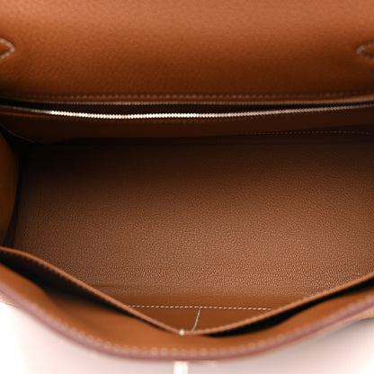 Hermes Togo Kelly Retourne 28 Gold 5 of 12