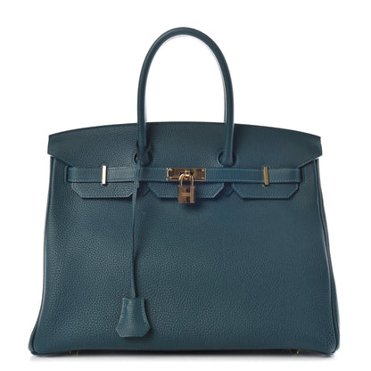 Hermes Togo Birkin 35 Colvert 1 of 10