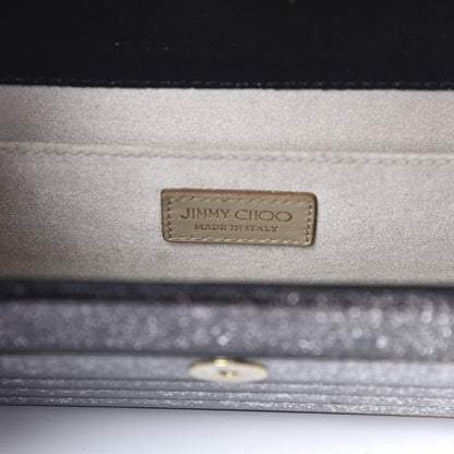 Jimmy Choo Acrylic Glitter Degrade Clutch Black Champagne 6 of 10