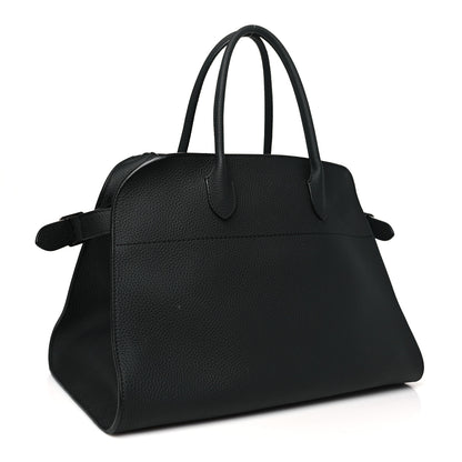 The Row Matte Grained Calfskin Soft Margaux 15 Black 3 of 9