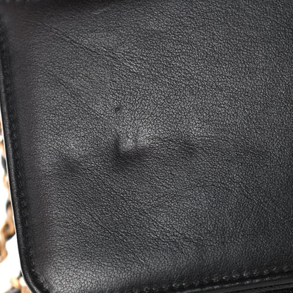 Chanel Caviar Quilted Boy Wallet On Chain WOC Black 5 of 5
