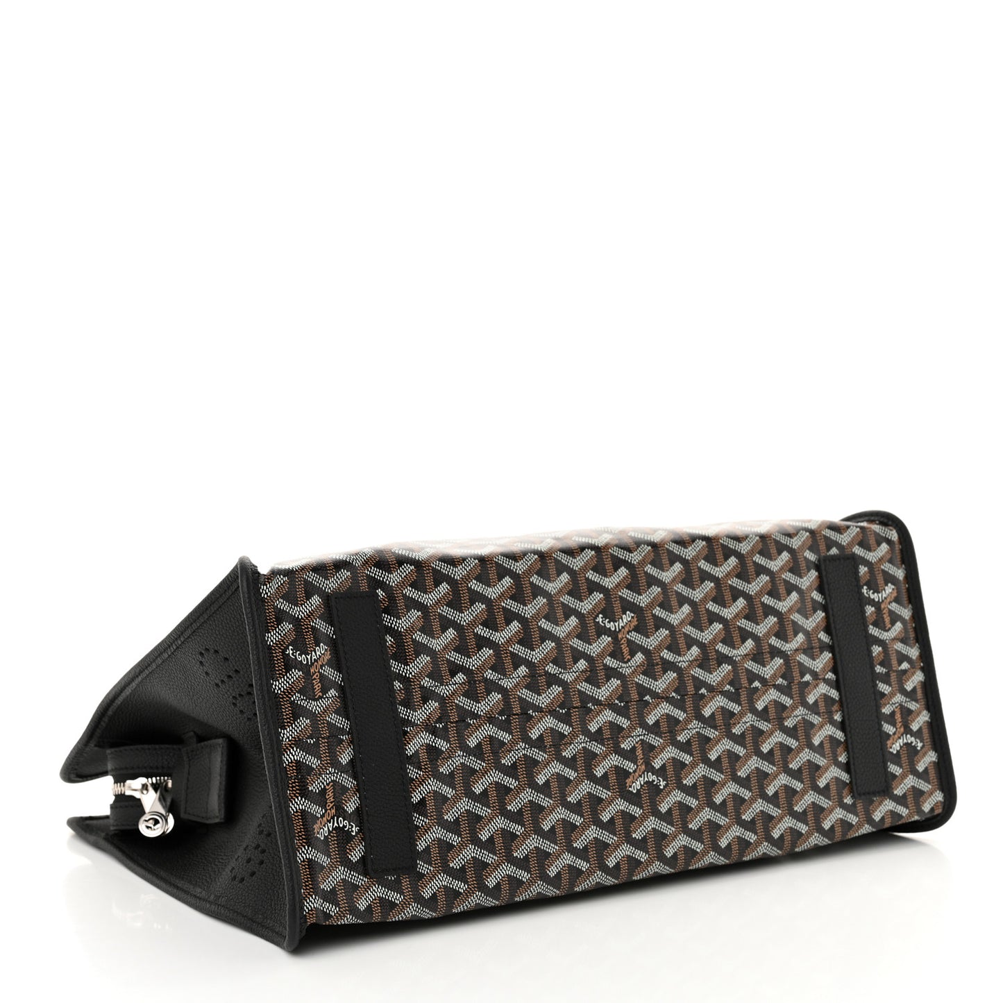 Goyardine Sac Hardy Pet Carrier PM Black