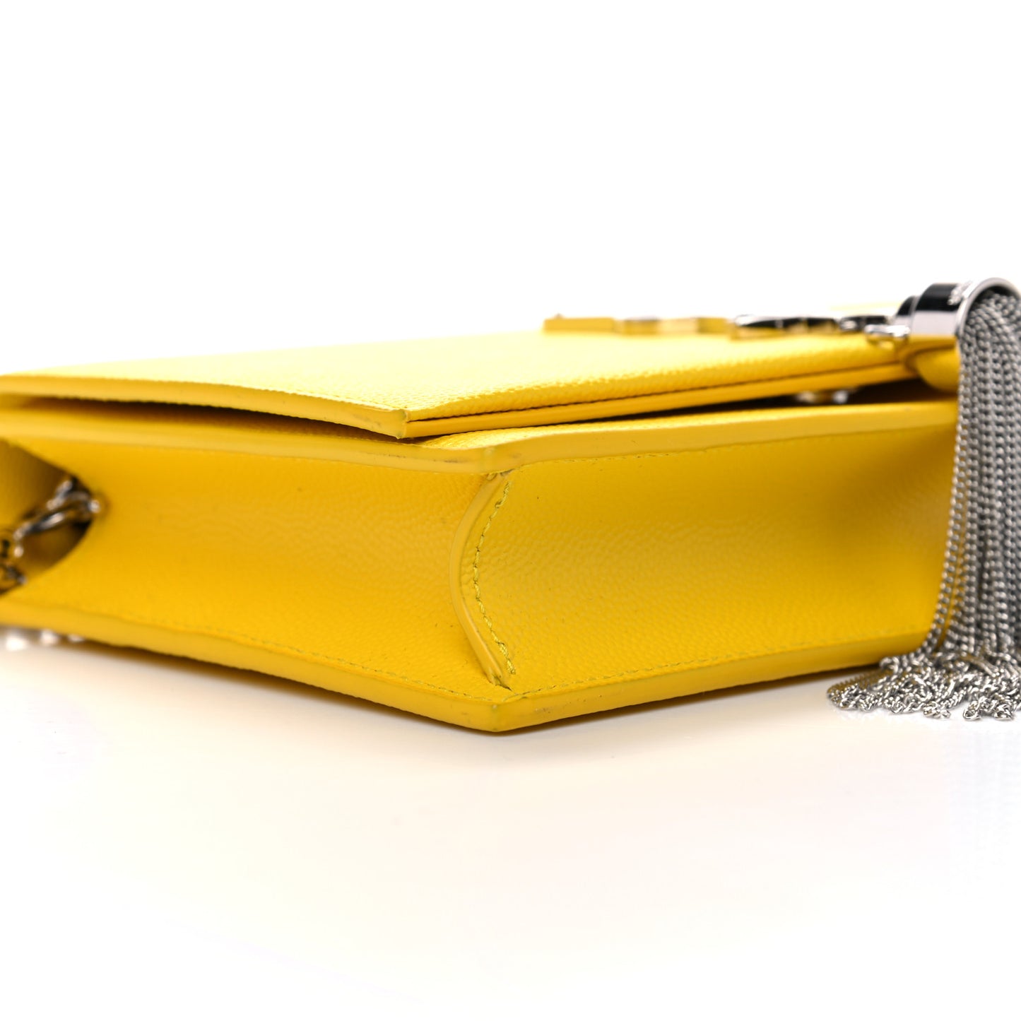Grain De Poudre Classic Monogram Kate Tassel Chain Wallet Mimosa