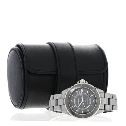 Chanel Titanium Ceramic 38mm J12 Chromatic Automatic Watch 5 of 5