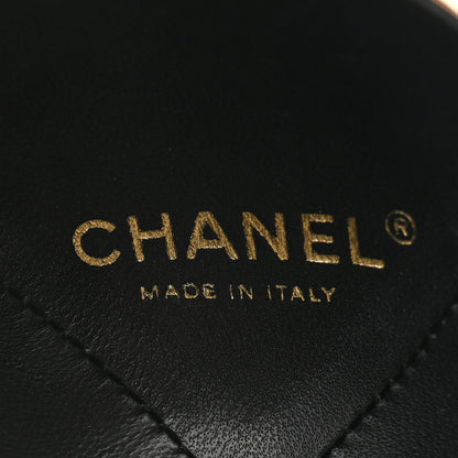 Chanel Resin Enamel CC Round Minaudiere Clutch Black White 7 of 12