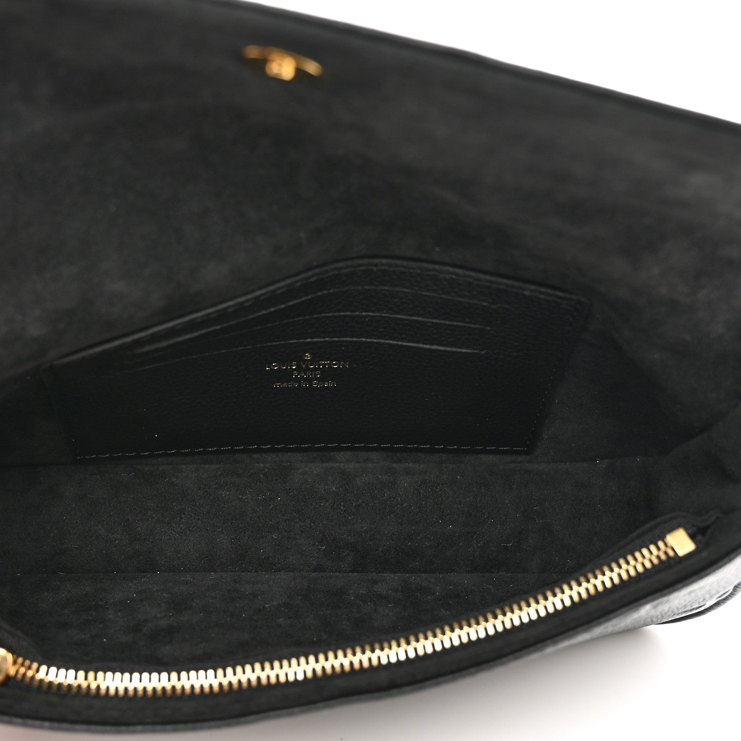 Louis Vuitton Empreinte Monogram Giant Ivy Wallet On Chain Black 5 of 9