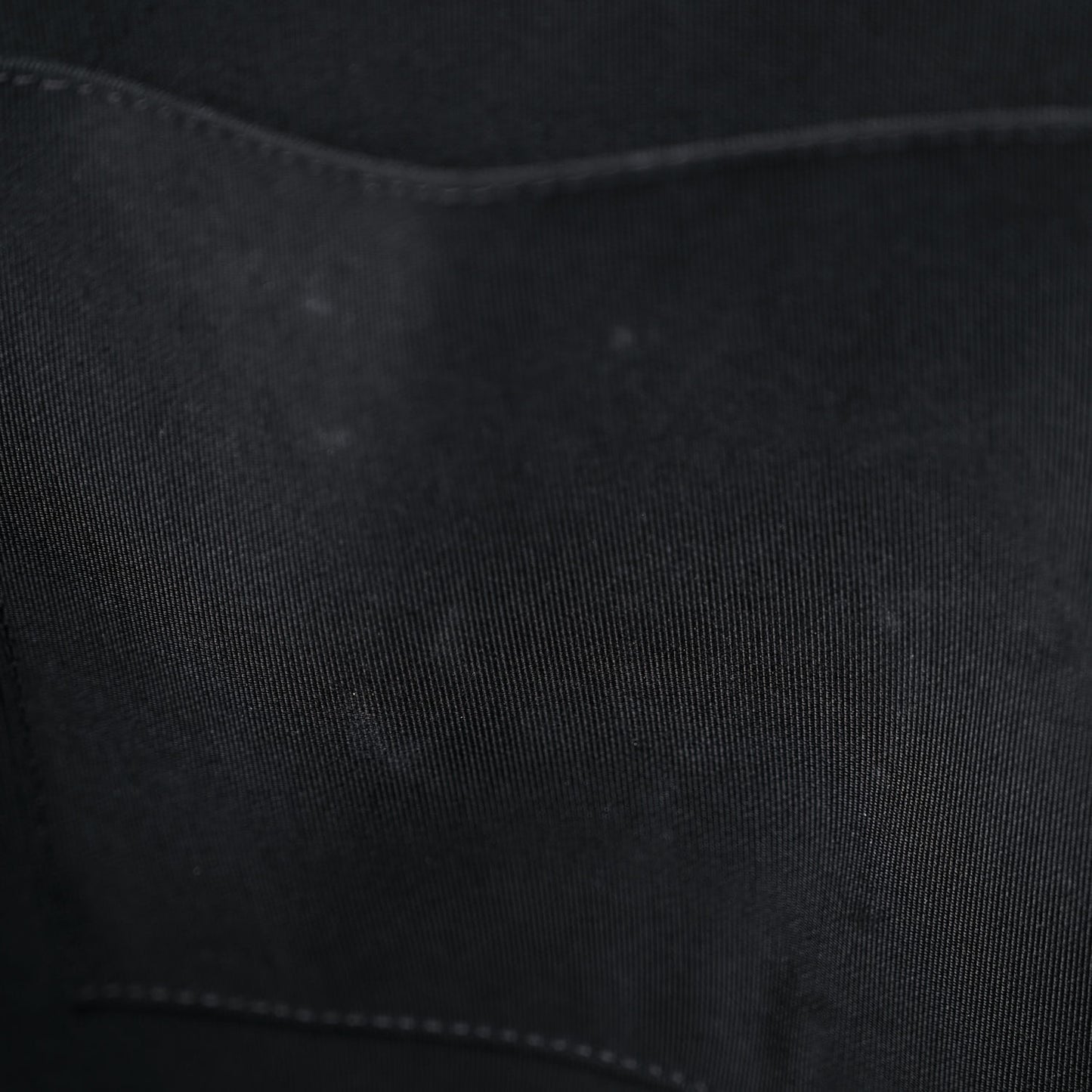 Calfskin Quilted Large Classic Shopping Tote Black