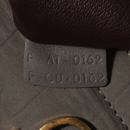 Celine Crocodile Embossed Nubuck Medium Trapeze Grey 7 of 9