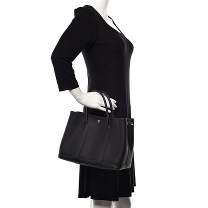 Hermes Negonda Garden Party 30 TPM Black 2 of 11