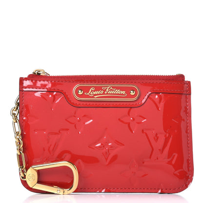 Louis Vuitton Vernis Key Pouch Cherry 1 of 7