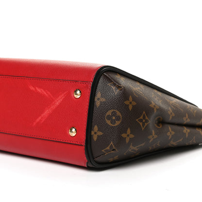 Louis Vuitton Calfskin Monogram Kimono Tote PM Cherry 10 of 10
