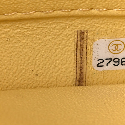 Chanel Lambskin Quilted Small Trendy CC Flap Dual Handle Bag Yellow 7 of 12