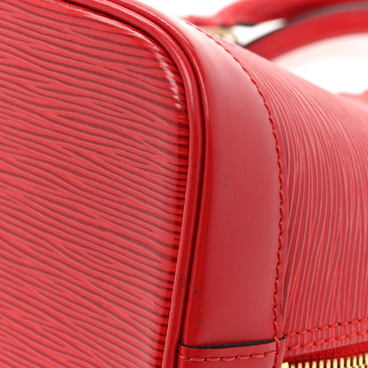 Louis Vuitton Epi Alma PM Castillan Red 10 of 13