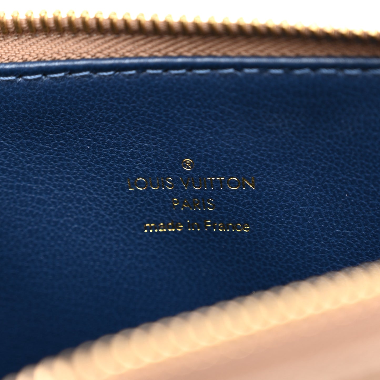 Lambskin Embossed Monogram Coussin PM Taupe