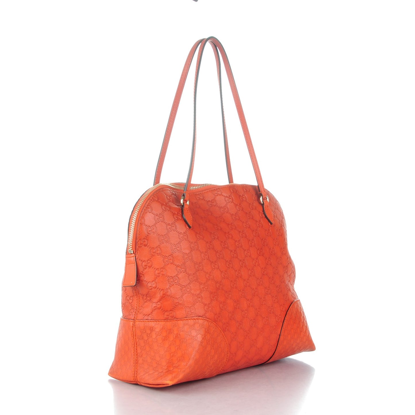 Guccissima Medium Bree Shoulder Bag Sun Orange