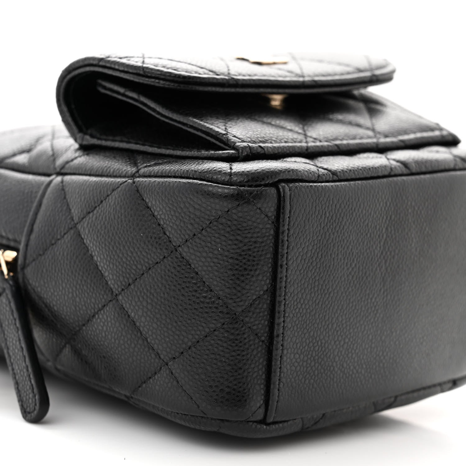 Chanel Caviar Quilted CC Mini Classic Backpack Black 9 of 11