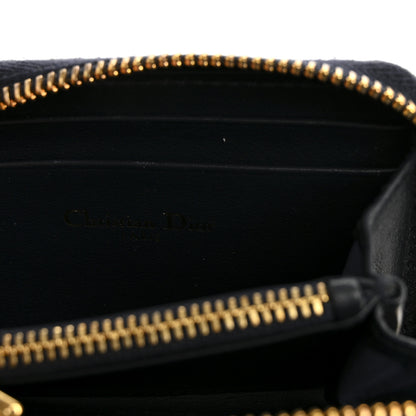 Christian Dior Oblique 30 Montaigne Voyageur Coin Purse Blue 6 of 7