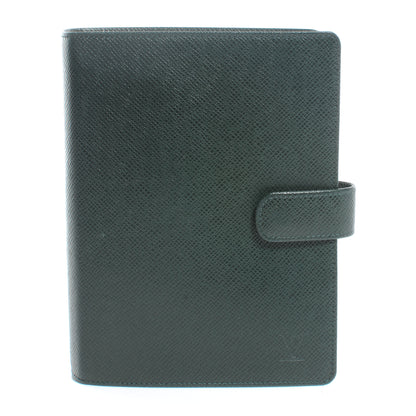 Louis Vuitton Taiga Agenda Medium Ring Epicea 1 of 7