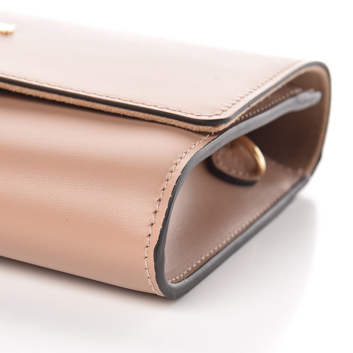 Calfskin Chain Louise GM Nude