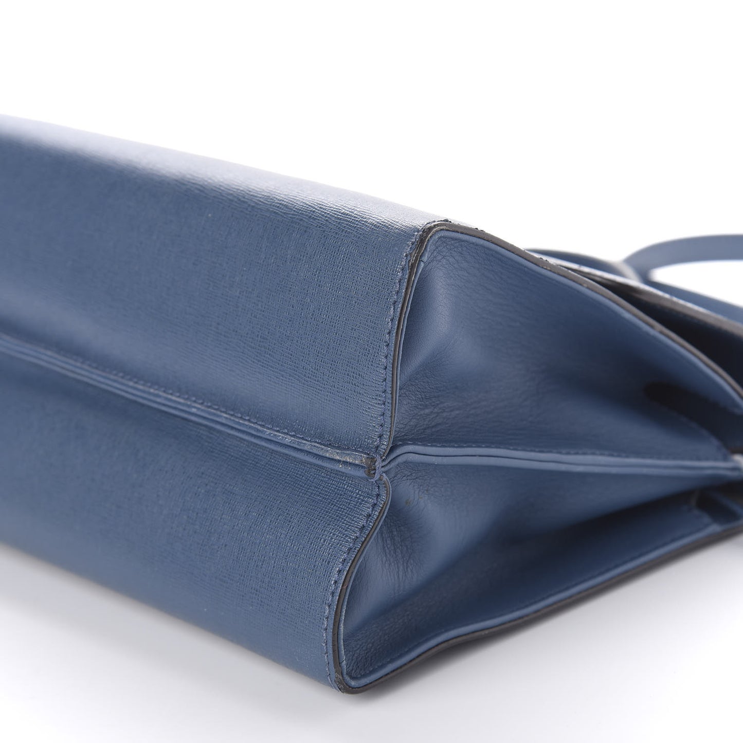 Vitello Elite Flamingo Demi Jour Shoulder Bag Blue